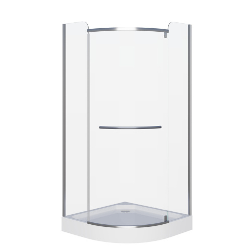 Душевой уголок Grossman Classic GR-7090 90х90 стекло прозрачное профиль хром без поддона